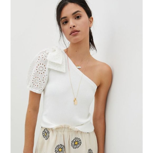 Anthropologie (Porridge) | One-Shoulder Blouse - Picture 3 of 5